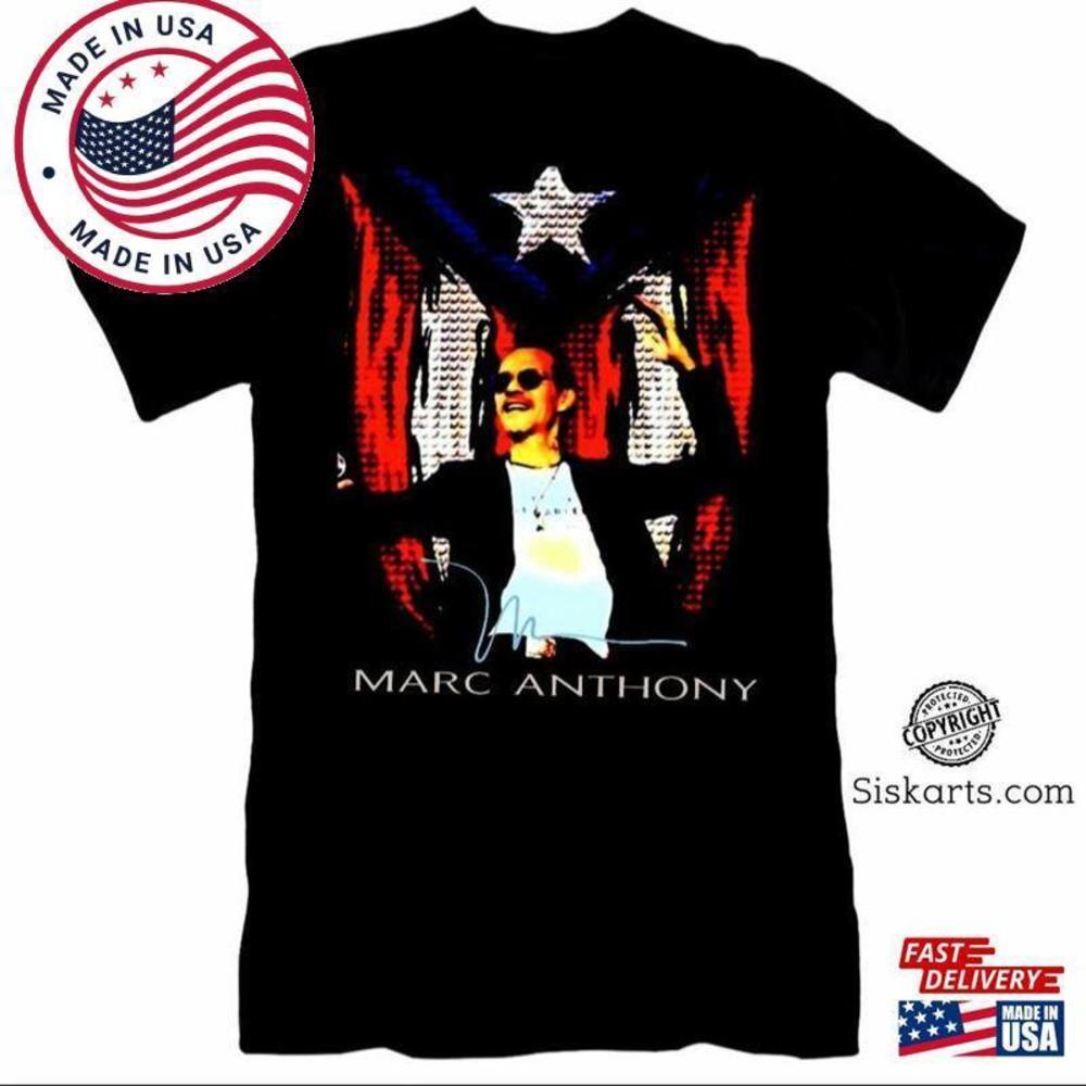 Marc Anthony Amp Puerto Rico Flag Diamond Cut T T-Shirt